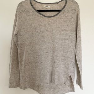 Madewell size small long sleeve top